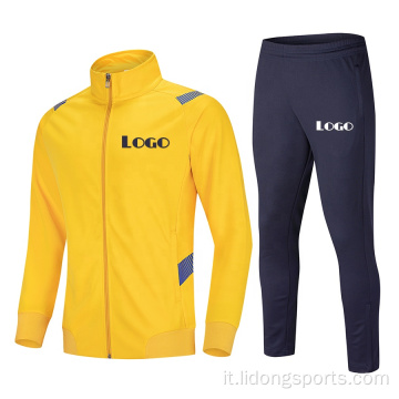 Fashion Zipper Training Jogging Suit Casual Men Tracksuits